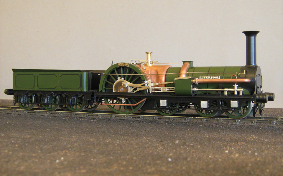 Another picture of the LNWR Crampton Liverpool